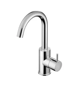 Hotbath Cobber Bateria umywalkowa z obrotową wylewką Chrome CB004.CR