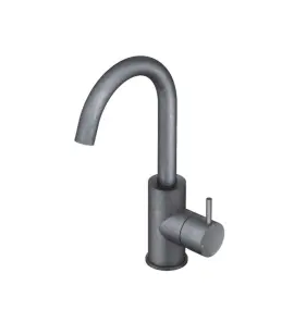 Hotbath Cobber Bateria umywalkowa z obrotową wylewką Aged Iron CB004.AI