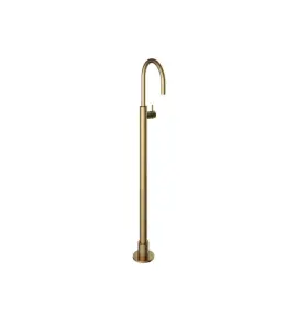 Hotbath Cobber Bateria umywalkowa wolnostojąca Brushed Brass CB078W.BB