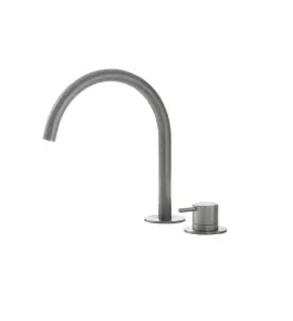 Hotbath Cobber Bateria umywalkowa 2-otworowa Brushed Nickel CB023.GN