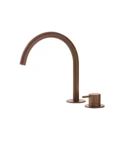 Hotbath Cobber Bateria umywalkowa 2-otworowa Brushed Copper PVD CB023.BCP