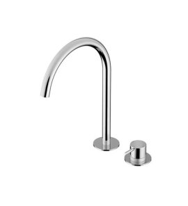 Hotbath Cobber Bateria umywalkowa 2-otworowa wysoka Chrome CB023H.CR