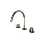 Hotbath Cobber Bateria umywalkowa 3-otworowa Aged Iron CB033.AI