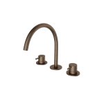 Hotbath Cobber Bateria umywalkowa 3-otworowa Aged Brass CB033.AB