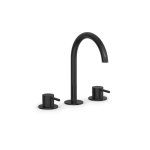 Hotbath Cobber Bateria umywalkowa 3-otworowa Matt Black PVD CB033.MBP