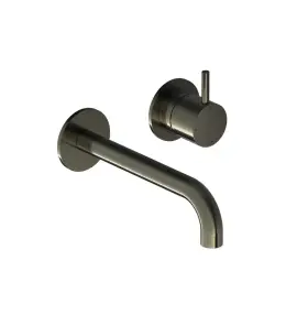 Hotbath Cobber Bateria umywalkowa podtynkowa 180 mm - element zewnętrzny Aged Iron CB105-18.AI