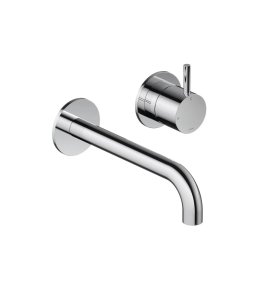 Hotbath Cobber Bateria umywalkowa podtynkowa 250 mm - element zewnętrzny Chrom CB105-25.CR