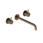 Hotbath Cobber Bateria umywalkowa podtynkowa 250 mm - element zewnętrzny Aged Brass CB105T-25.AB