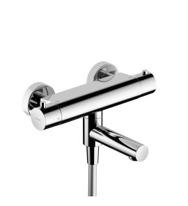 Hotbath Cobber Bateria wannowo-natryskowa ścienna Chrome B020.CR