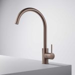 Hotbath Cobber Bateria zlewozmywakowa jednouchwytowa Brushed Copper PVD CB040.BCP