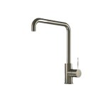 Hotbath Cobber Bateria zlewozmywakowa jednouchwytowa Brushed Nickel CB041.GN