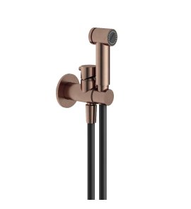 Hotbath Cobber Bidetka z uchwytem ściennym i zaworem - element zewnętrzny Brushed Copper PVD KHDS3.BCP