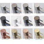 Hotbath Cobber Głowica prysznicowa ścienna 3-strumieniowa Brushed Copper PVD M470.BCP