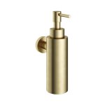 Hotbath Cobber Dozownik do mydła w płynie ścienny Brushed Brass CBA09.BB