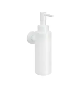 Hotbath Cobber Dozownik do mydła w płynie ścienny Matt White CBA09.WH
