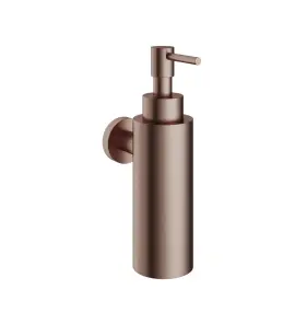 Hotbath Cobber Dozownik do mydła w płynie ścienny Brushed Copper PVD CBA09.BCP