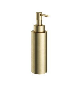 Hotbath Cobber Dozownik do mydła w płynie stojący Brushed Brass CBA10.BB