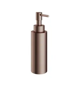 Hotbath Cobber Dozownik do mydła w płynie stojący Brushed Copper PVD CBA10.BCP