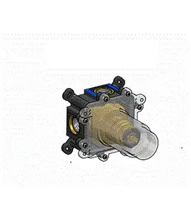 Hotbath Cobber Element podtynkowy baterii natryskowej termostatycznej HBCB7001H