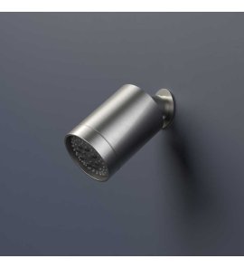 Hotbath Cobber Głowica prysznicowa ścienna 1-strumieniowa Brushed Nickel M471.GN