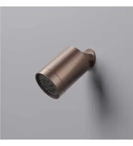 Hotbath Cobber Głowica prysznicowa ścienna 3-strumieniowa Brushed Copper PVD M470.BCP