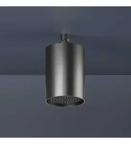 Hotbath Cobber Głowica prysznicowa sufitowa 1-strumieniowa Brushed Nickel M472.GN