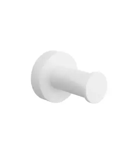 Hotbath Cobber Haczyk na szlafrok Matt White CBA03.WH