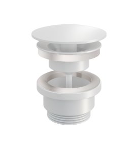 Hotbath Cobber Korek umywalkowy Matt White P708.WH