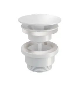 Hotbath Cobber Korek umywalkowy Matt White P708.WH