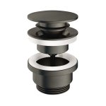 Hotbath Cobber Korek umywalkowy typu klik klak Aged Iron P710.AI