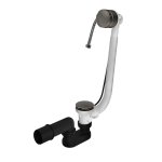 Hotbath Cobber Odpływ wannowy z przelewem i systemem napełniania przez przelew Aged Iron P033.AI