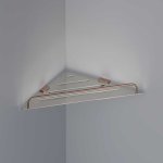 Hotbath Cobber Półka prysznicowa narożna Brushed Copper PVD CBA22.BCP