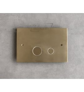 Hotbath Cobber Przycisk uruchamiający do spłuczek Geberit UP720-UP320 Brushed brass PVD CBA320.BBP