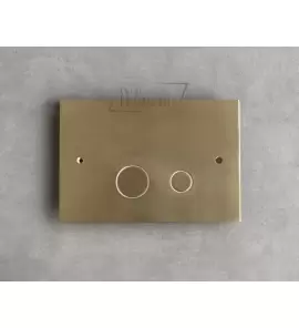      Hotbath Cobber Przycisk uruchamiający do spłuczek Geberit UP720-UP320 Brushed brass PVD CBA320.BBP W MAGAZYNIE!!