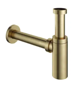 Hotbath Cobber Syfon umywalkowy Brushed Brass P035.BB