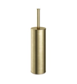 Hotbath Cobber Szczotka do WC stojąca Brushed Brass CBA12.BB