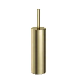 Hotbath Cobber Szczotka do WC stojąca Brushed Brass CBA12.BB