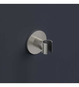 Hotbath Cobber Uchwyt na słuchawkę prysznicową Brushed Nickel M514.GN