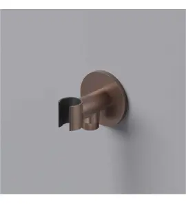 Hotbath Cobber Uchwyt na słuchawkę prysznicową z przyłączem Brushed Copper PVD M515.BCP