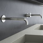 Hotbath Cobber Wylewka ścienna 18 cm Brushed nickel CB095-18.GN