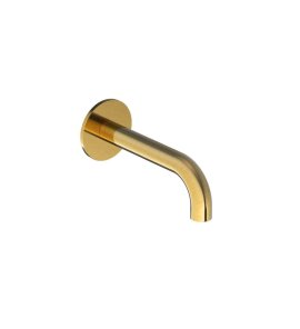 Hotbath Cobber Wylewka ścienna 150 mm Brushed Brass PVD CB095-15.BBP