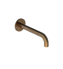 Hotbath Cobber Wylewka ścienna 180 mm Aged Brass CB095-18.AB