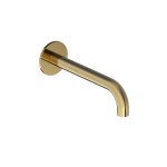 Hotbath Cobber Wylewka ścienna 180 mm Brushed Brass CB095-18.BB