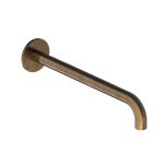 Hotbath Cobber Wylewka ścienna 220 mm Aged Brass CB095-22.AB