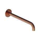 Hotbath Cobber Wylewka ścienna 220 mm Brushed Copper PVD CB095-22.BCP