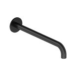 Hotbath Cobber Wylewka ścienna 220 mm Matt Black PVD CB095-22.MBP