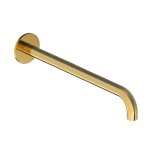 Hotbath Cobber Wylewka ścienna 300 mm Brushed Brass PVD CB095-30.BBP