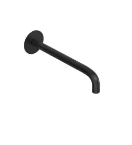 Hotbath Cobber Wylewka ścienna 230 mm Matt Black PVD CB7098.MBP