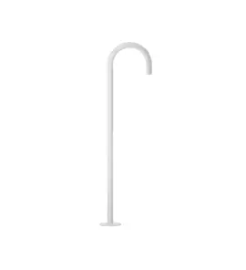 Hotbath Cobber Wylewka wannowa podłogowa Matt White CB076.WH