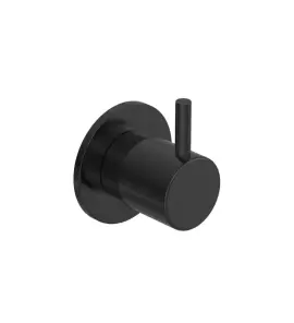 Hotbath Cobber Zawór odcinający element zewnętrzny Matt Black PVD CB010H.MBP